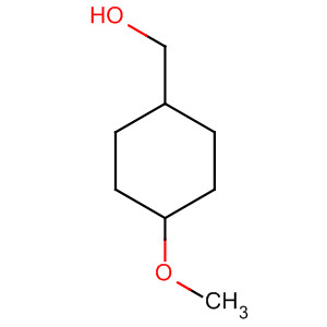 Chemical structure of Cyclohexanemethanol, 4-methoxy-