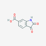 Structure of 2,3-Dioxoindoline-6-carboxylic acid