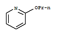 Structure of Pyridine, 2-propoxy-