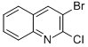 Structure of 3-BROMO-2-CHLOROQUINOLINE