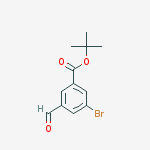 tert-butyl 3-bromo-5-formylbenzoate结构式