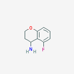 Structure of 5-fluoro-3,4-dihydro-2H-chromen-4-amine