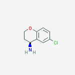 Structure of (4S)-6-chloro-3,4-dihydro-2H-chroMen-4-aMine