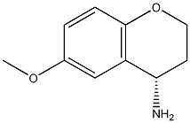 Structure of 2H-1-Benzopyran-4-amine, 3,4-dihydro-6-methoxy-