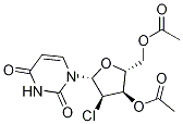 Structure of Uridine, 2'-chloro-2'-deoxy-, 3',5'-diacetate