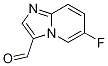 Structure of 6-fluoroimidazo[1,2-a]pyridine-3-carbaldehyde