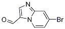 Structure of IMidazo[1,2-a]pyridine-3-carboxaldehyde, 7-broMo-