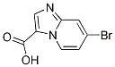 Structure of 7-bromoimidazo[1,2-a]pyridine-3-carboxylic acid