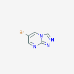 Structure of 6-BROMO[1,2,4]TRIAZOLO[4,3-A]PYRIMIDINE
