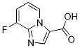 Structure of 8-Fluoroimidazo[1,2-a]pyridine-3-carboxylic acid
