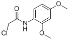 N1-(2,4-二甲氧基苯基)-2-氯乙胺结构式