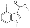 Structure of METHYL 4-IODO-3-INDOLECARBOXYLATE