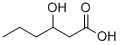 Structure of 3-HYDROXYHEXANOIC ACID