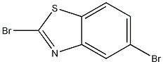 Structure of 2,5-DIBROMOBENZOTHIAZOLE