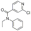 Structure of 2-chloro-N-ethyl-N-phenylpyridine-4-carboxamide