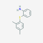 Structure of 2-((2,4-DiMethylphenyl)thio)phenylaMine