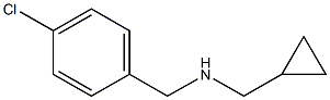 N-环丙甲基-4-氯苄胺结构式