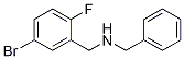 Structure of 2-(Benzylaminomethyl)-4-bromo-1-fluorobenzene