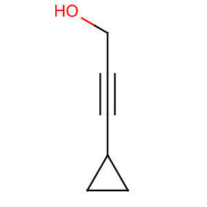 Structure of 2-Propyn-1-ol, 3-cyclopropyl-