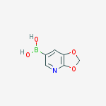 Structure of [1,3]dioxolo[4,5-b]pyridin-6-ylboronic Acid