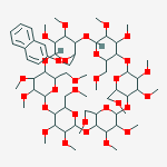 Mono-6-O-(2-naphthyl)-per-O-methyl-a-cyclodextrin结构式