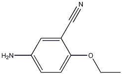 5-Amino-2-ethoxybenzonitrile结构式