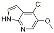 Structure of 4-CHLORO-5-METHOXY-1H-PYRROLO[2,3-B]PYRIDINE