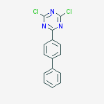 Structure of 2-(4-Biphenylyl)-4,6-dichloro-1,3,5-triazine