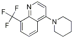 Structure of 4-(PIPERIDIN-1-YL)-8-(TRIFLUOROMETHYL)QUINOLINE