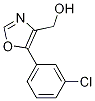 Structure of (5-(3-Chlorophenyl)oxazol-4-yl)Methanol