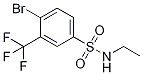 Structure of N-Ethyl 4-broMo-3-trifluoroMethylbenzenesulfonaMide