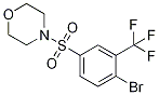 Structure of 4-(4-BROMO-3-(TRIFLUOROMETHYL)PHENYLSULFONYL)MORPHOLINE