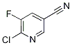 Structure of 6-CHLORO-5-FLUORONICOTINONITRILE