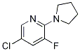 Structure of 5-Chloro-3-fluoro-2-(pyrrolidin-1-yl)pyridine