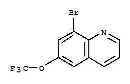 Structure of 8-Bromo-6-trifluoromethoxyquinoline