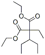 Structure of Ethyl(1-ethylpropyl)propanedioic acid diethyl ester