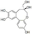 Structure of (7S)-3,7,10,11-Tetrahydroxy-7,8-dihydro-6H-dibenzo[b,d]oxocin-7-methanol