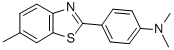 Structure of 2-(4-(DIMETHYLAMINO)PHENYL)-6-METHYL-BENZOTHIAZOLE
