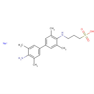 Structure of N-(3-SULFOPROPYL)-3 3' 5 5'-TETRAMETHYL&