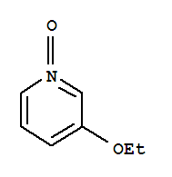 Structure of Pyridine, 3-ethoxy-,1-oxide