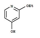 Structure of 4-Pyridinol, 2-ethoxy-