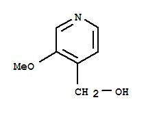 4-Pyridinemethanol,3-methoxy-结构式