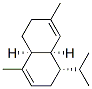 Naphthalene, 1,2,4a,5,6,8a-hexahydro-4,7-dimethyl-1-(1-methylethyl)-, (1S,4aS,8aR)-结构式