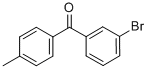 Structure of 3-BROMO-4-METHYLBENZOPHENONE