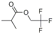 Structure of Propanoic acid, 2-methyl-, 2,2,2-trifluoroethyl ester