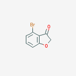 Structure of 4-BroMobenzofuran-3(2H)-one