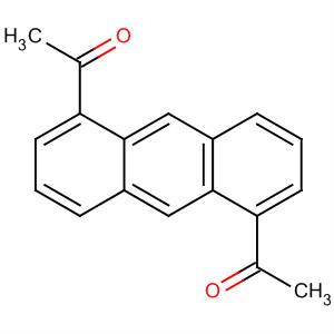 Structure of Ethanone, 1,1'-(1,5-anthracenediyl)bis-