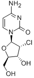 Structure of 2-CHLORO-2-DEOXYCYTIDINE