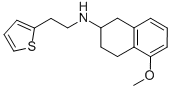 Structure of 2-Thiopheneethanamine, N-(1,2,3,4-tetrahydro-5-methoxy-2-naphthalenyl)-