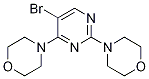 Structure of 4-[5-Bromo-4-(morpholin-4-yl)pyrimidin-2-yl]morpholine